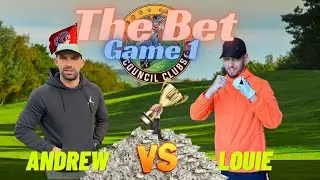 Andrew vs Louie THE BET. game 1 of 12. MATCH PLAY