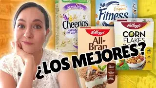 Comparando cereales de caja