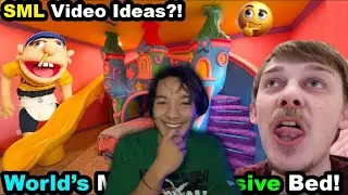 $50,000 CUSTOM Castle Bed REVEAL! (@ChillyVlogs Reaction)