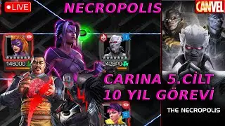 🔴 10 YIL ŞAMPİYONLARIYLA (WONG) NEKROPOL’Ü FULL TAMAMLIYORUZ !! | CARINA GÖREVLERİ 5.CİLT - MCOC