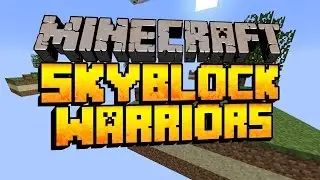 Minecraft Skyblock Warriors Custom map with WereWolfPS3