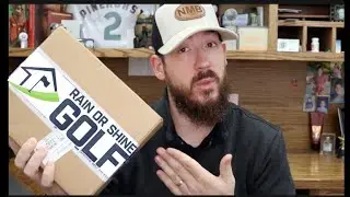 Unboxing a SkyTrak from Rain or Shine Golf