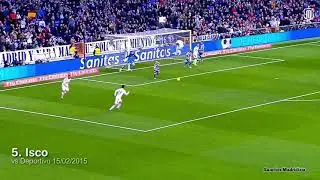 5 AMAZING REAL MADRID GOALS - Blast From The Past 10.