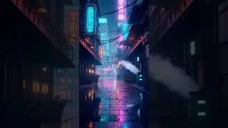 Don&rsquo;t scroll. Just breathe. Tokyo at night.🌃#ambientvibes #studyshorts #relaxingvideo #cyberpunk