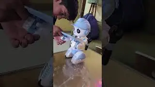 unboxing delivery robot #robot #robotics @DuniaRobot11