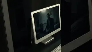 Computer Screen Reflection &ndash; Creepy Jumpscare #5sjumpscare #horror #scary #creepy #shorts