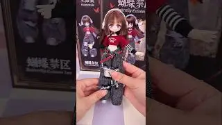Shorts 1/8 MJD Action Figure - Butterfly Exclusion Zone  #kikagoods #asmr #unboxing #funkoanime