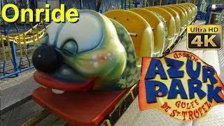 Azur Park St Tropez 2019 - La Pomme POV - Big Appel Coaster OnRide (4K) azur park saint tropez 2019