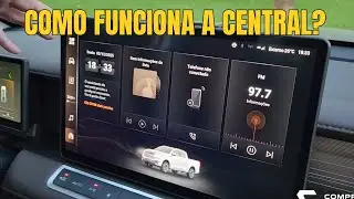 Poer P30: como funciona a central multimídia da picape