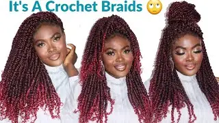 Can't Believe It's Crochet Braids! Easiest Passion Twists Braids ft BOHOBABE HAIR