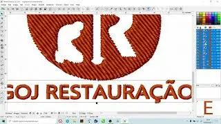 Fazendo Logomarca Perfurada ou Vazada no Embird