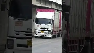 Air brake sound Isuzu truck