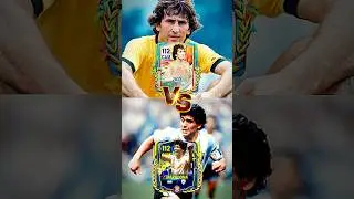 Maradona 🆚 zico. Who is a better CAM. Ea fc mobile!