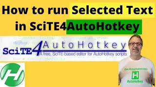 How to run Selected Text in SciTE | Level-up your coding!