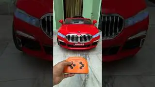 Ride on RC BMW Car🔥🔥 #rccar #bmw #shorts #remotecontrolcar