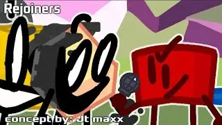 fnf x bfdi x pibby | rejoiners (Vs.loser And sponge)