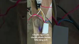 Chuyển nguồn ats fanhey 125a bằng mini smart switch