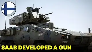 Saab developed a 30-mm gun for the Sisu GTP armored car