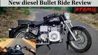 New Diesel Bullet Ride Review | Modified Bullet | Bs6 Bikes | Tamil Motovlog | Bike Review | HG