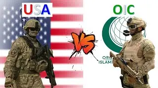 USA vs OIC Military Power Comparison 2021