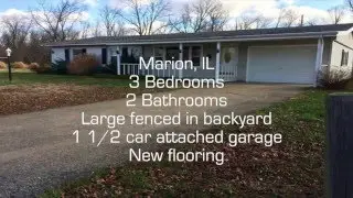 Rent to Own: 3 bed, 2 bath Marion, IL