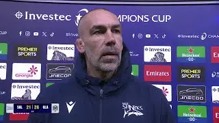 Sale Sharks Director of Rugby Alex Sanderson gives his verdict on defeat to Glasgow Warriors