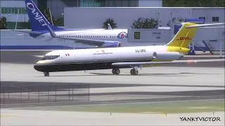 Fs2004 on Windows 10! DC-9-33(F) Aeronaves TSM [ XA-UPS ] Cancun Airport.FS2004.