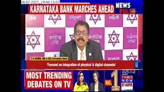 Karnataka Bank on Times Now