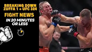 EPISODE 392. GRADING ZUFFA BOXING 1 + UFC 324 | THE FIGHT PODCAST 📱