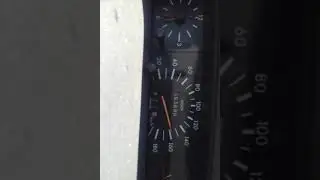 Peugeot 205 1.1 55 HP - Top speed downhill