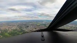 Birmingham (EGBB) (BHX) | Approach & Landing | ILS Runway 15 | Learjet 75