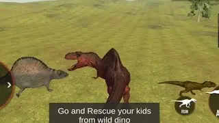 Wild Dino Family Simulator  Dinosaur Games Android Gameplay #05
