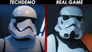 CRAZY DETAILS! | RTX Demo (2018) vs. STAR WARS Outlaws (Secret MAX Preset)