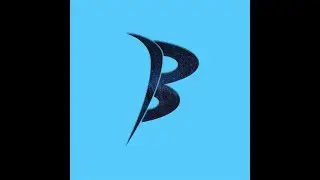 B alphabet Logo in Photoshop|BulkArts|Alphabet Series
