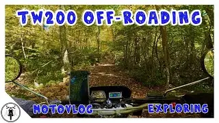 Yamaha TW200 Off-roading // Motovlog // Part 2