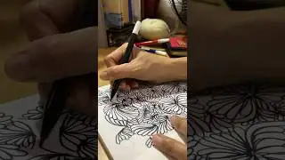 Drawing and Calm #healingartist #healingarts #art #doodle #drawing