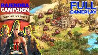 Age of Empires 2 DefinitiveEdition | Dynasties of India | Slaying the Vritra 1v5 Rajendra Dravidians