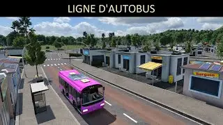 Transport Fever 2 - Map 10 - Autobus VA F - Vallonay  - &eacute;volution 2
