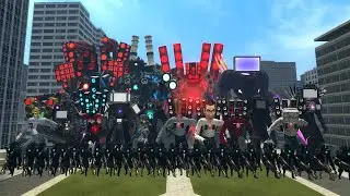 ALL SPEAKERMAN TITAN VS 1-79 SKIBIDI TOILET BOSSES, ASTRO DETAINER UPGARDED VS TITAN TV MAN 2026