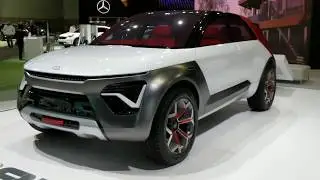 2019 LA Auto Show. Kia Habaniro. Электрический Киа Хабаниро на автошоу Лос Анжелес 2019