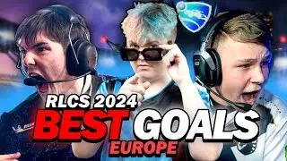 THE BEST GOALS MONTAGE EUROPEAN RLCS 2024 | Open Qualifier #1