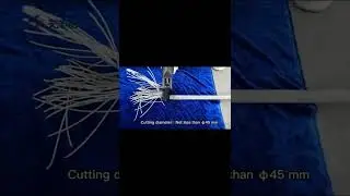 20 seconds cut the ACSR and cable ф45mm by Tianze  battery operated hydraulic cutting tool