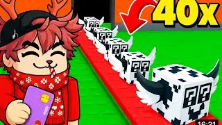 Otwieram 40 × lucky block radioactive! (Podróbka)