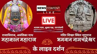 🔴Live Darshan - Shree Mahakaleshwar Ujjain (महाकालेश्वर मंदिर के लाइव दर्शन) #mahakallivedarshan