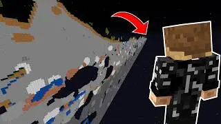 What if Minecraft was ONE BLOCK WIDE?!