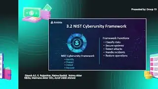 CNS Summary. The application of X.800 and NIST Computer Security recommendations for Aminia.