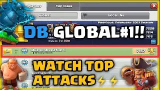【Dragonbreathe】(7167) WATCH ATTACKS OF BH9 GLOBAL#1 PLAYER | COC | BH9