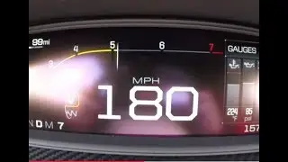 0-180 MPH 2018 Ford GT Acceleration