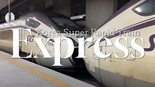 Riding on Korea Super Rapid Train | SRT Korea