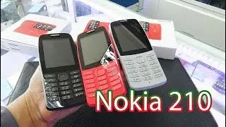Nokia 210 Charcoal, Grey and Red color and Test games